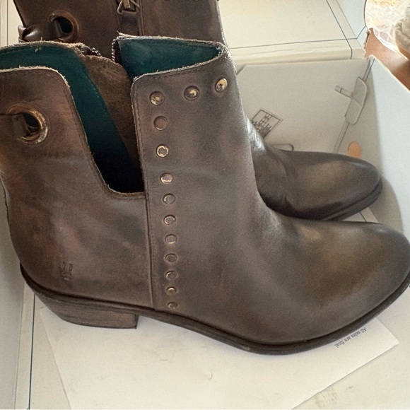 Bed Stu Shoes - Bed Stu Dark Brown Leather Ankle Boots